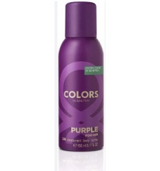 UNITED COLORS OF BENETTON PURPLE DEO SPRAY 150 ml FOR HER
