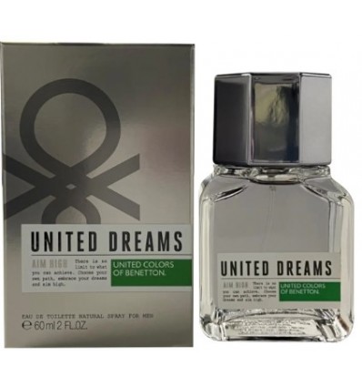 UNITED COLORS OF BENETTON AIM HIGH EDT 60 ml SPRAY FOR MEN