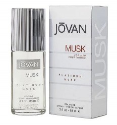 JOVAN MUSK FOR MEN PLATINUM MUSK COLOGNE 88 ml SPRAY