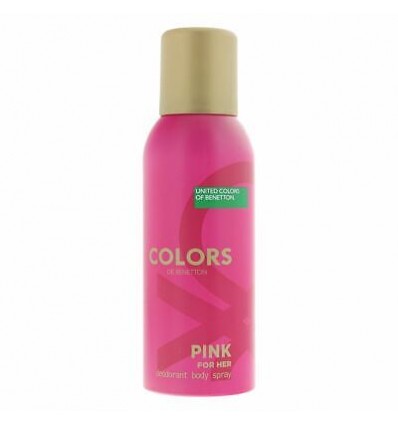 UNITED COLORS OF BENETTON PINK DEO SPRAY FOR HER 150 ml SPRAY