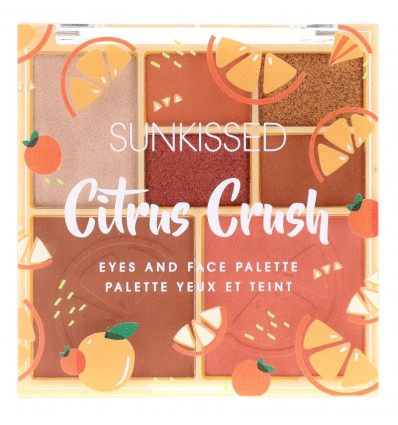 SUNKISSED CITRUS CRUSH EYES AND FACE PALETTE 15.6 g