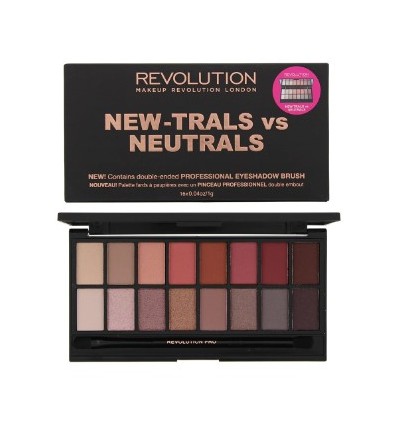 REVOLUTION NEW-TRALS VS NEUTRALS PALETA SOMBRAS DE OJOS 16 g