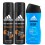ADIDAS INTENSE COOL & DRY 72 H DEO SPRAY 200 ml DUPLO + ADIDAS AFTER SPORT BODY HAIR FACE 250 ml