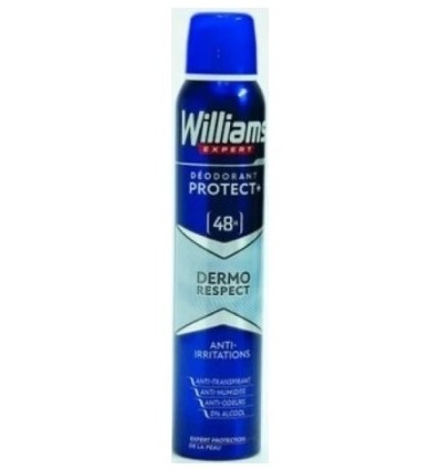 WILLIAMS DERMO RESPECT DEO SPRAY 48 H 200 ml