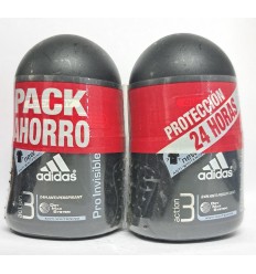 ADIDAS 3 ACTION PRO INVISIBLE DEO ROLLON 2 x 50 ml