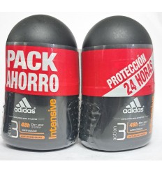ADIDAS ACTION 3 INTENSIVE 48H DEO ROLLON 2 X 50 ml FOR MEN