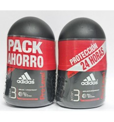ADIDAS ACTION 3 PRO LEVEL DEO ROLLON 2 X 50 ml FOR MEN