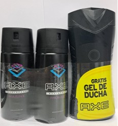 AXE MARINE PACK 2 X DEO SPRAY 150 ml + AXE BLACK GEL 250 ml