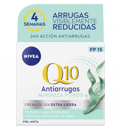 NIVEA Q10 POWER CREMA ANTIARRUGAS MATIFICANTE FP 15 50 ml