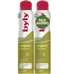 BYLY ORGANIC CANNABIS 72 h DEO SPRAY 2 X 200 ml