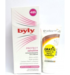 BYLY PROTECT SENSITIVE DESODORANTE EN CREMA 50 ml + REGALO