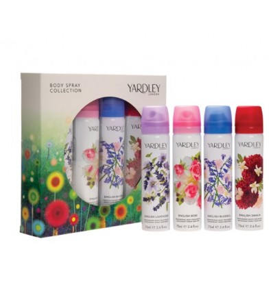 YARDLEY BODY SPRAY COLLECTION