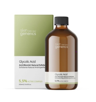 SKIN GENERICS GLYCOLIC ACID limpiador antimperfecciones 5,5% 250 ml