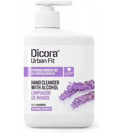 DICORA GEL HIDROALCOHÓLICO LAVENDER 500 ml DOSIFICADOR