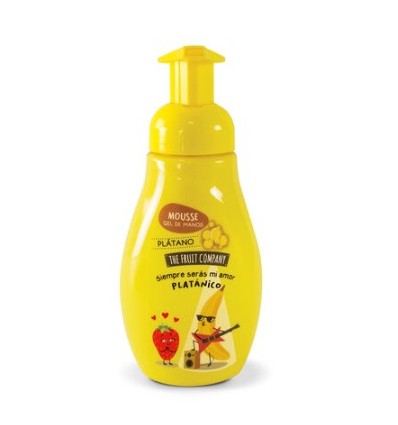 THE FRUIT COMPANY PLÁTANO MOUSSE GEL DE MANOS 250 ml