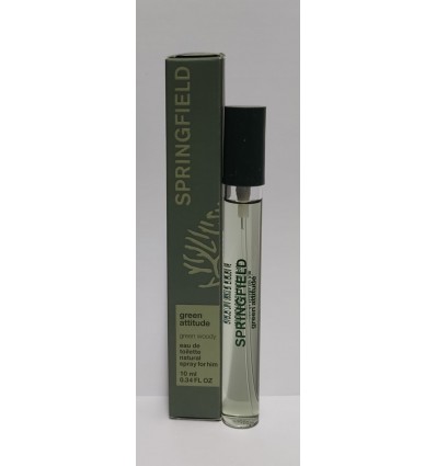 SPRINGFIELD GREEN ATTITUDE EDT 10 ml SPAY PARA HOMBRE