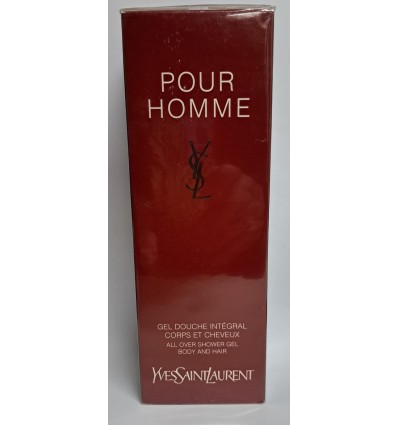 YVES SAINT LAURENT POUR HOMME GEL & CHAMPÚ 200 ml