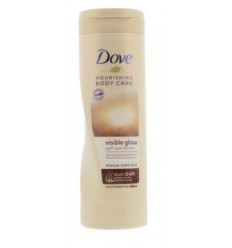 DOVE VISIBLE GLOW LOCIÓN AUTOBRONCEADORA MEDIUM-DARK SKIN 400 ml