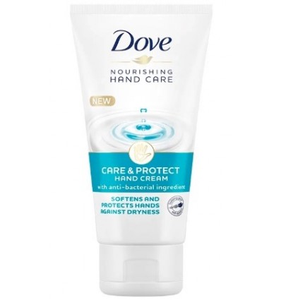 DOVE CARE & PROTECT CREMA DE MANOS ANTIBACTERIAS 75 ml