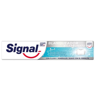 SIGNAL BLANQUEADOR BICARBONATO DENTÍFRICO 75 ml