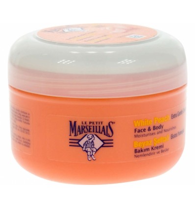 LE PETIT MARSEILLAIS WHITE PEACH CREMA CARA Y CUERPO 200 ml