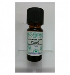 CLAVO ACEITE NATURAL ESENCIAL 10 ml SIGRIS ( no uso alimentario)