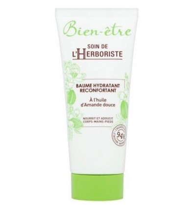 BIEN ETRE BAUME HYDRATANT RECONFORTANT A L HUILE D AMANDE DOUCE 100 ml