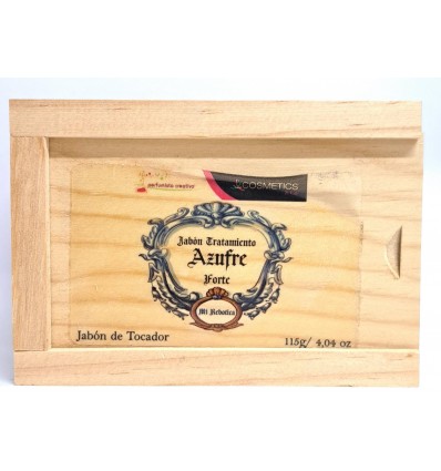 COSMETICS&CO JABÓN AZUFRE FORTE 115 g