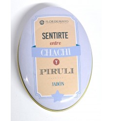FLOR DE MAYO " SENTIRTE ENTRE CHAHI Y PIRULI JABÓN " 50 g
