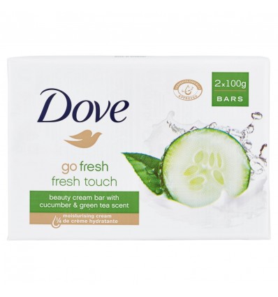 DOVE GO FRESH JABÓN 2 X 100 g