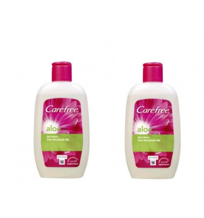 CAREFREE ALOE GEL ÍNTIMO 2 X 200 ml