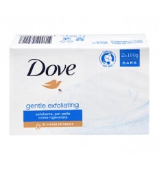DOVE JABÓN EN PASTILLA DUPLO 2x100 gr EXFOLIANTE