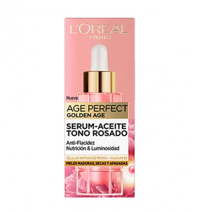 LOREAL AGE PERFECT GOLDEN SERUM - ACEITE TONO ROSADO 30 ml