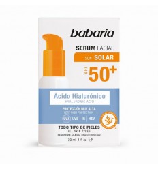 BABARIA ACIDO HIALURÓNICO SÉRUM SUN SOLAR SPF 50 30 ml