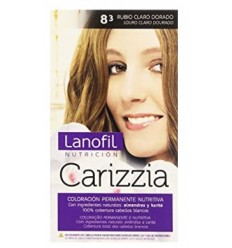 LANOFIL CARIZZIA TINTE 8.3 RUBIO CLARO DORADO