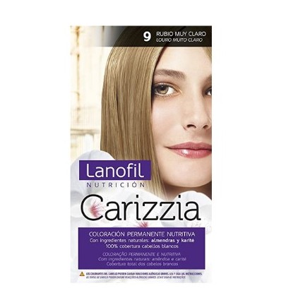 LANOFIL CARIZZIA TINTE 9 RUBIO MUY CLARO