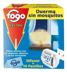 FOGO ELECTRIC DUERMA SIN MOSQUITOS DIFUSOR + 10 PASTILLAS