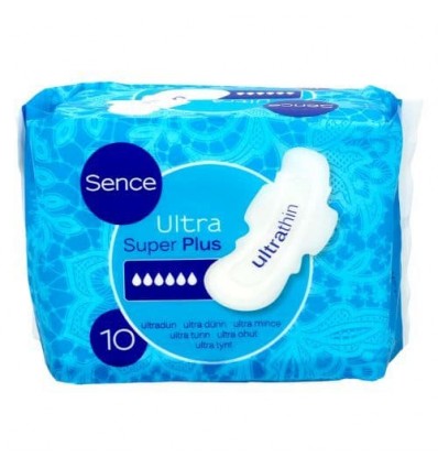 SENCE ULTRA SUPER PLUS 10 COMPRESAS