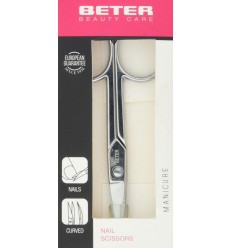 BETER TIJERA MANICURA UÑAS CURVADA REF 34046
