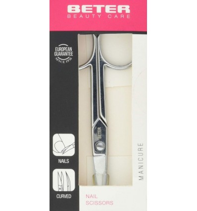 BETER TIJERA MANICURA UÑAS CURVADA REF 34046