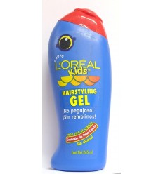 LOREAL KIDS GEL FIJADOR FRESA-CEREZA SIN ALCOHOL 265 ml