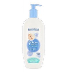 EVOLUDERM BEBE GEL LIMPIADOR CUERPO Y CABELLO 500 ml