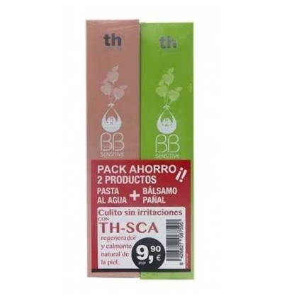 TH PHARMA PASTA AL AGUA 100 ml + CREMA BALSAMO PAÑAL 100 ml