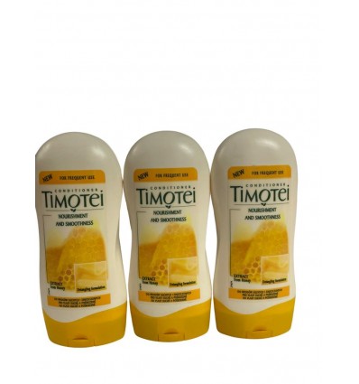 PACK AHORRO 3 UNIDADES TIMOTEI ACONDICIONADOR EXTRACTO DE MIEL NUTRICIÓN Y SUAVIDAD 200 ML