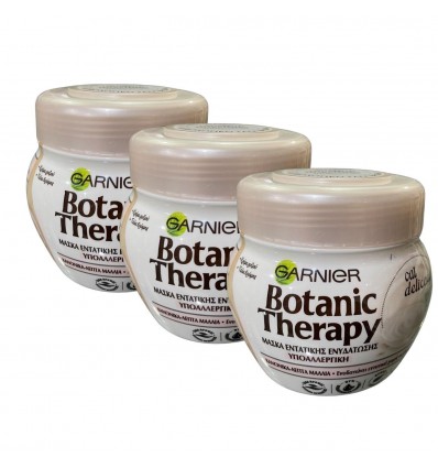 PACK AHORRO 3 UNIDADES GARNIER BOTANIC THERAPY MASCARILLA LECHE DE AVENA 300 ml