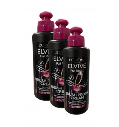 PACK OFERTA 3 UNIDADES LOREAL ELVIVE STOP ROTURA CREMA CAPILAR SIN ACLARADO 200 ML/UNIDAD