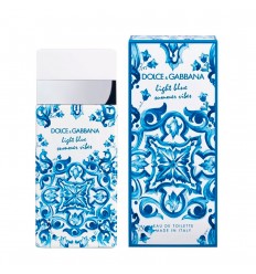 DOLCE & GABBANA LIGHT BLUE SUMMER VIBES woman EDT 100 ml vaporizador