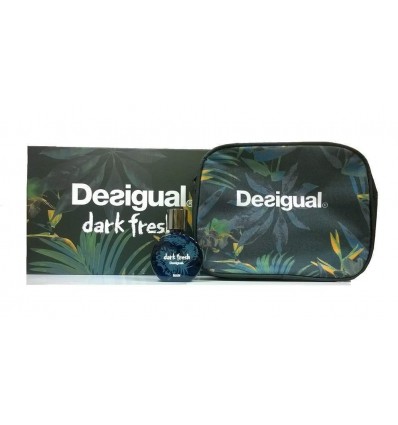 DESIGUAL DARK FRESH MAN EDT 50 ml SPRAY + NECESER DARK FRESH