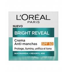 LOREAL BRIGHT REVEAL CREMA ANTIMANCHAS FPS 50 50 ml