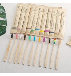 BAMBOO CEPILLOS DENTALES BIODEGRADABLES 10 unidades